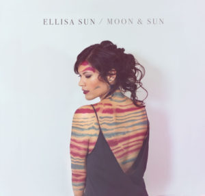 Ellisa Sun on the cover of her Moon & sun album.